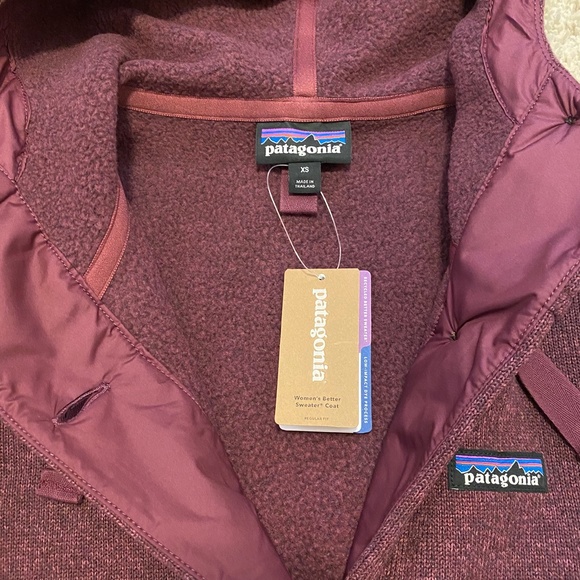 Patagonia Women's Better Sweater Coat NWT - Picture 4 of 6